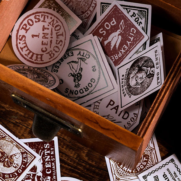 45 Pcs Medieval Stamp Stickers