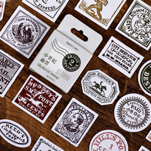 45 Pcs Medieval Stamp Stickers