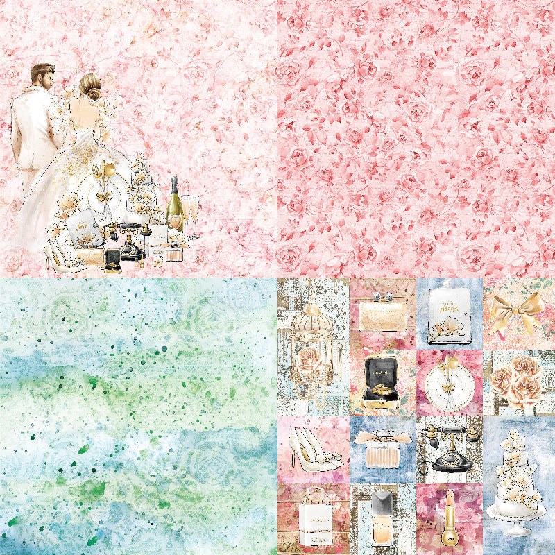 6" Romantic Love Series Paper Pad