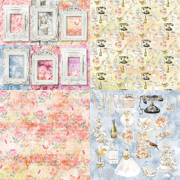 6" Romantic Love Series Paper Pad