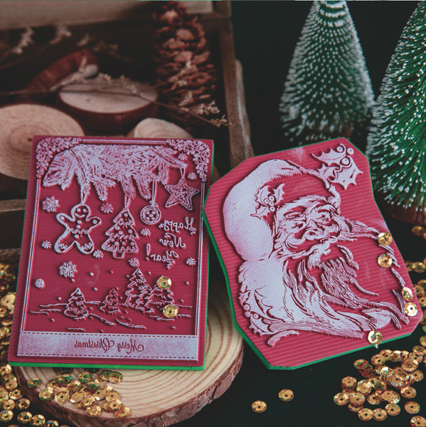 Christmas Series Sponge Stamps