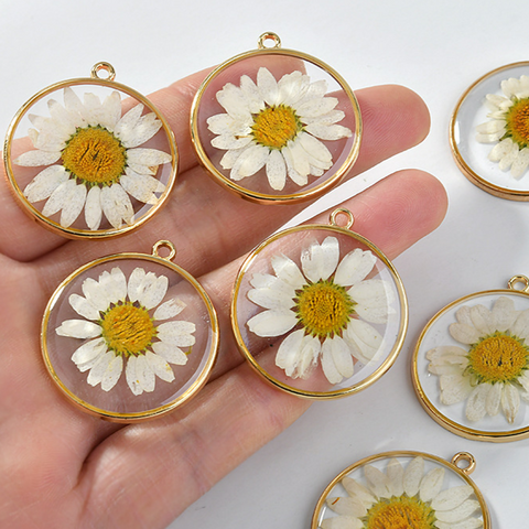 Daisy Sunflower Alloy Pendant Accessories