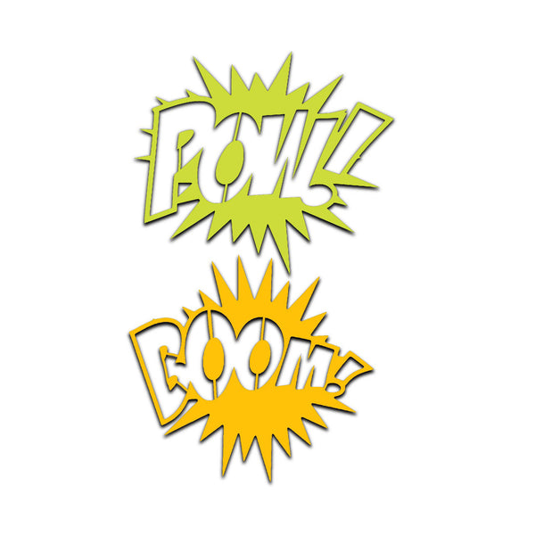 POW&BOOM Word Dies