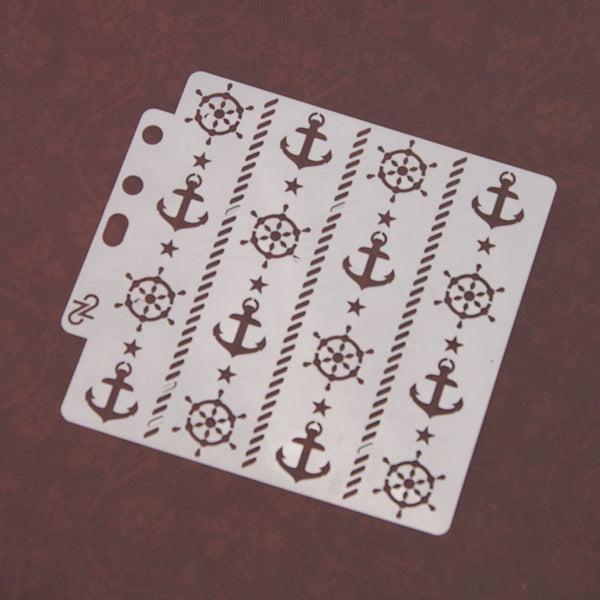 16PCS Layering Painting Stencils-A