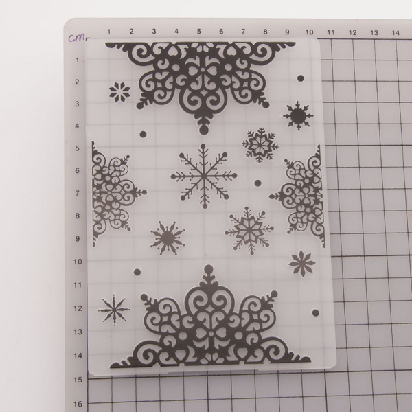 Lace Snowflake EMBOSSING FOLDER