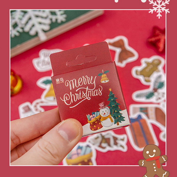 45PCS Christmas Season Decorative Stickers