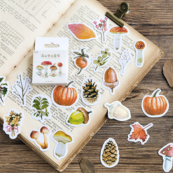 46PCS Forest Tales Decorative Stickers