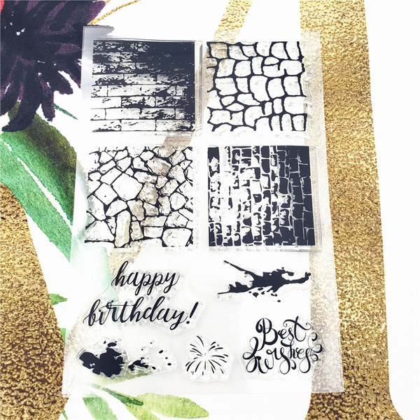 Wall Text Stamps