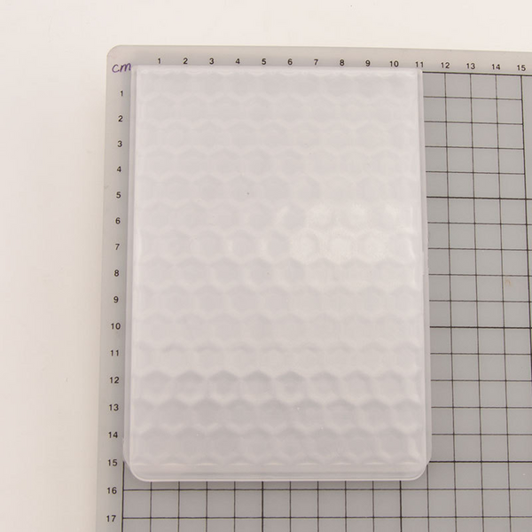 3D Hexagon Embossing Folder