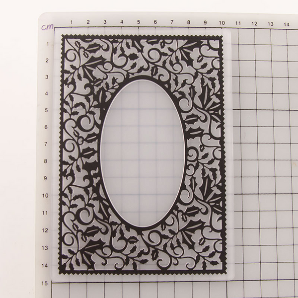 Berries Background Embossing Folder