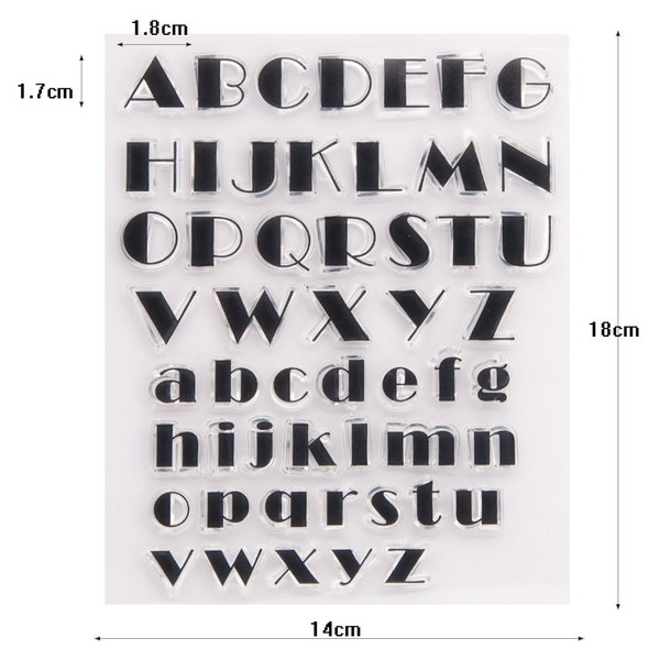Alphabet Stamps-A