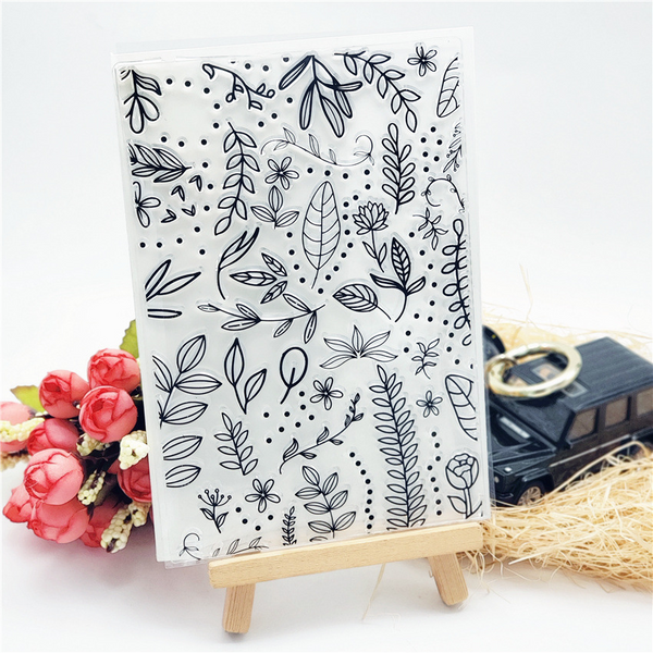 Floral backgrounds Stamps