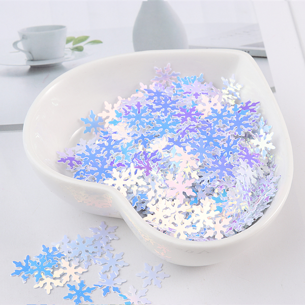 500Pcs Snowflake Sequins