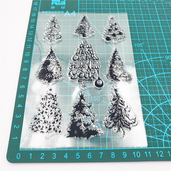 Christmas Tree Stamps