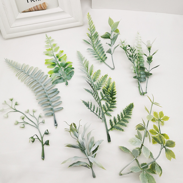 Simulation Handmade Plastic Flowers Plants Decorative Accessories