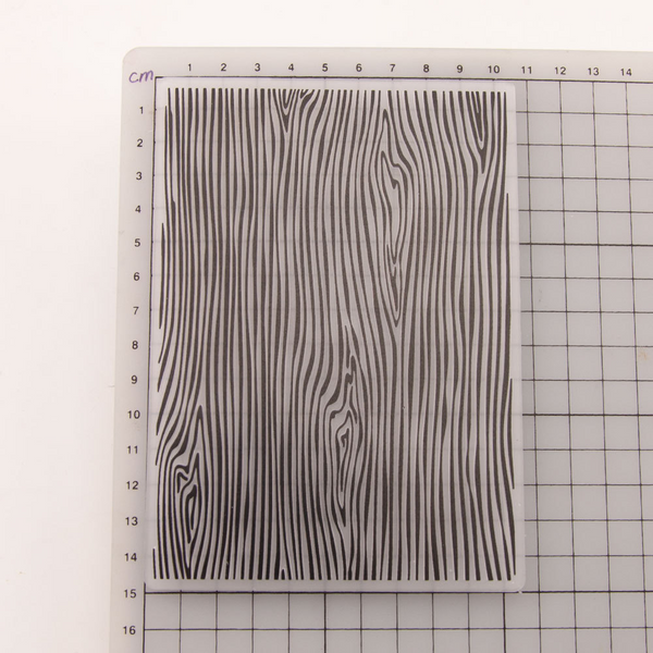 Wood Grain Embossing Folder