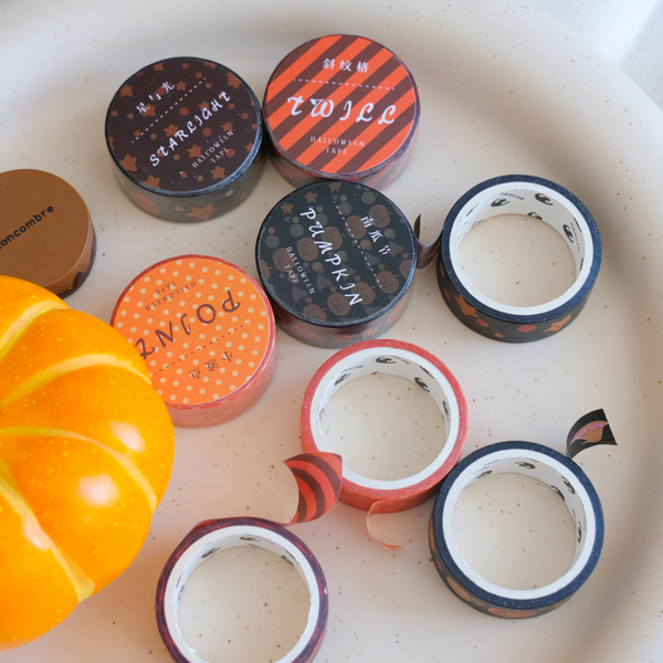 Halloween Pumpkin Ghost Paper Tape