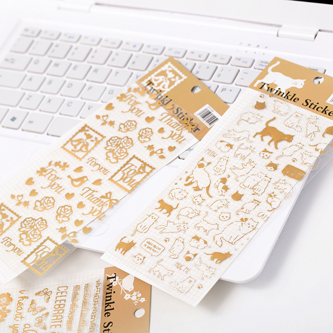 Creative Hot Stamping Stickers