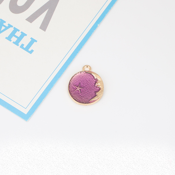 Handmade Starry Sky Oil Pendant