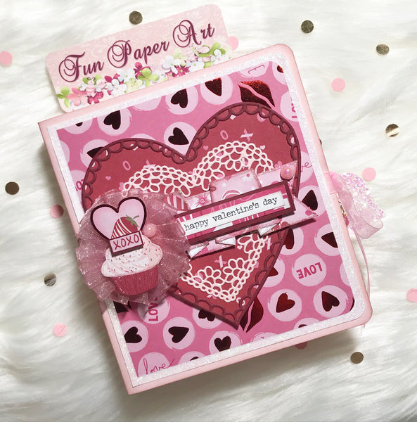 【Original】Petal Lace Heart Border Dies