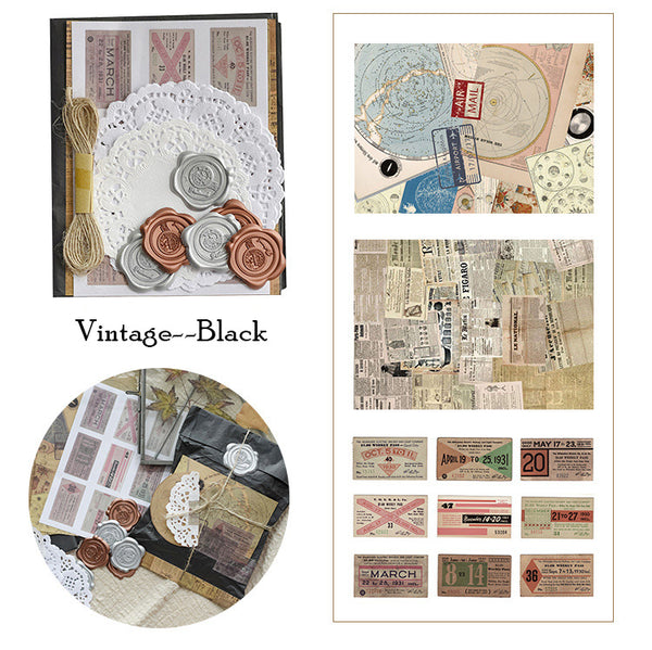 Vintage Gift Wrapping Kit