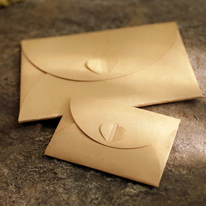 5Pcs Romantic Love Letter European Love Button Envelope