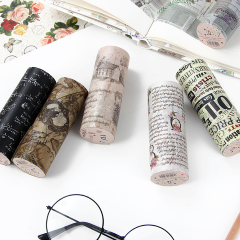 English Postmark Vintage Posters Paper Tape