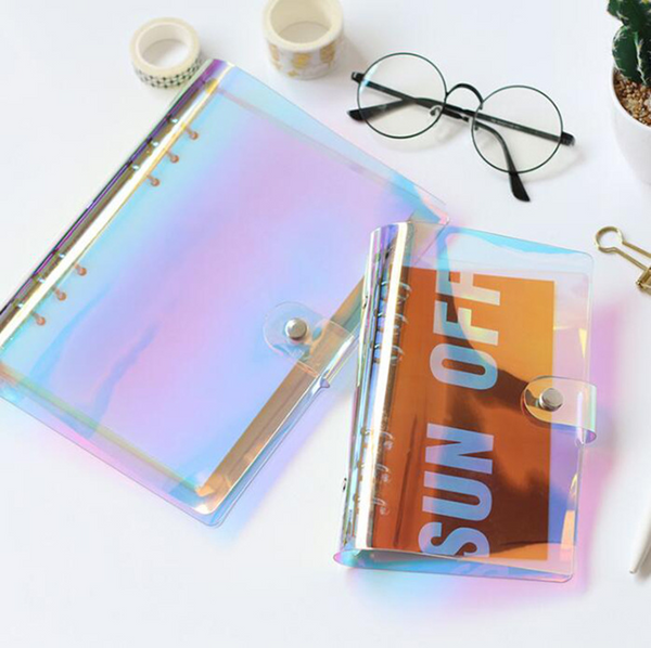 Colorful PVC Transparent Storage Booklet