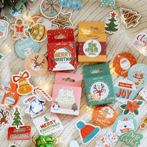 Original Christmas Boxed Stickers