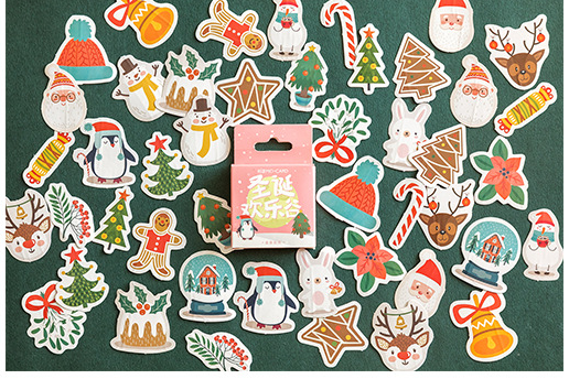 Original Christmas Boxed Stickers