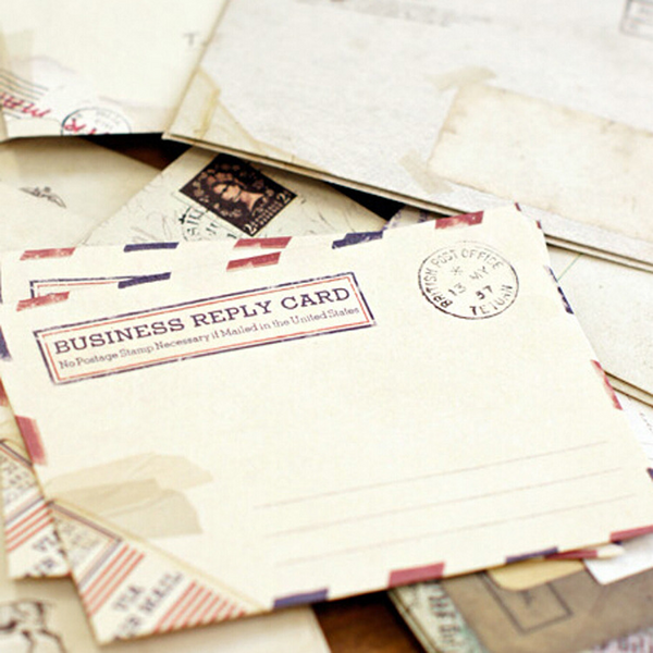 12PCS Retro Ancient Mini Envelopes