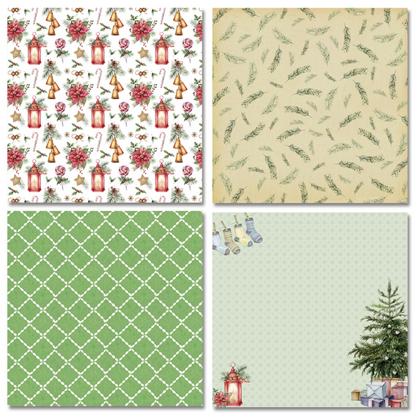 Xmas Season 6''*6'' Paper  Pack