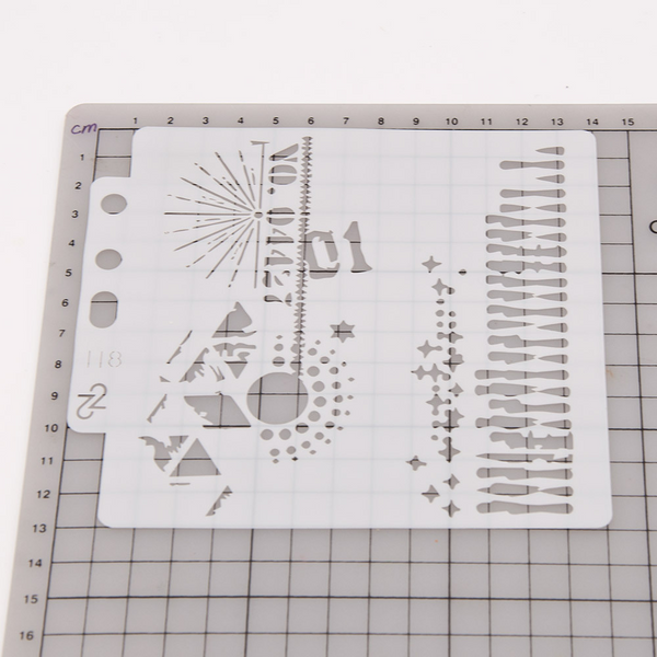 Graffiti Layering Stencils Painting Template