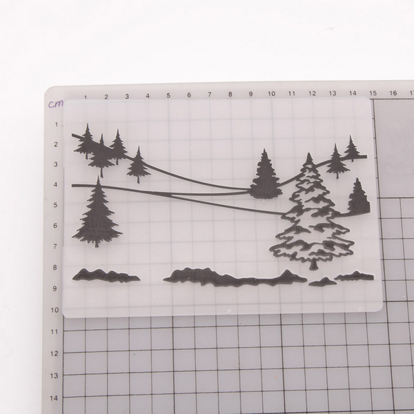 Snowy Land EMBOSSING FOLDER
