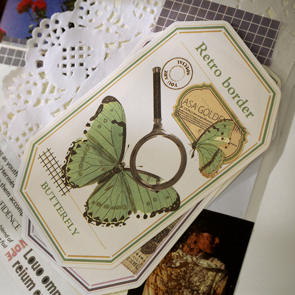 30PCS Collection Diary Material Package