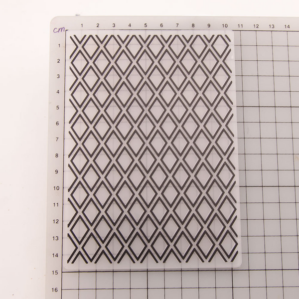 Rhombic EMBOSSING FOLDER