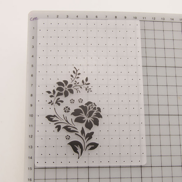 Flower Dot EMBOSSING FOLDER