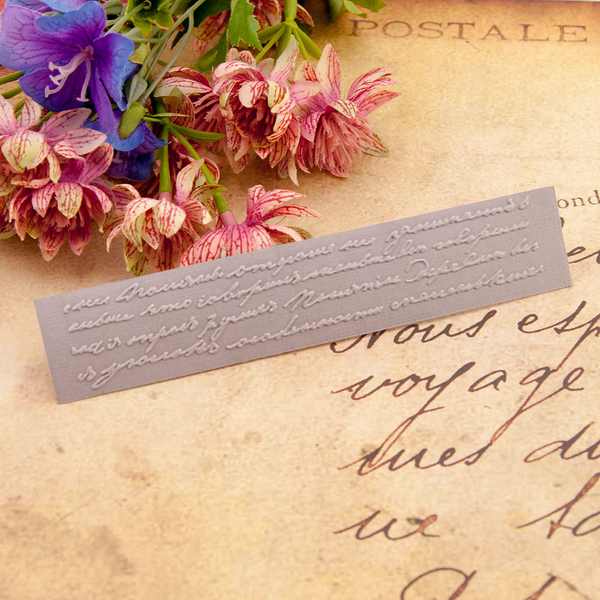 Short Text EMBOSSING FOLDER