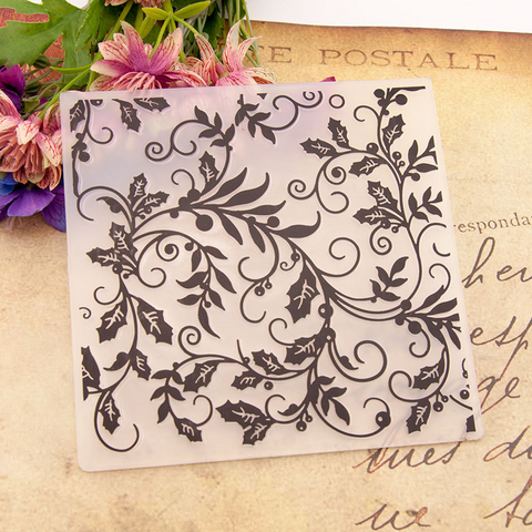 Curved Vine Embossing Folder