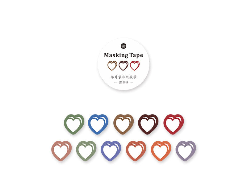 Fresh Love Shape Paper Tape