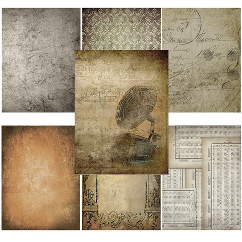 14PC 15*20CM Scrapbooking Paper Pack-Vintage