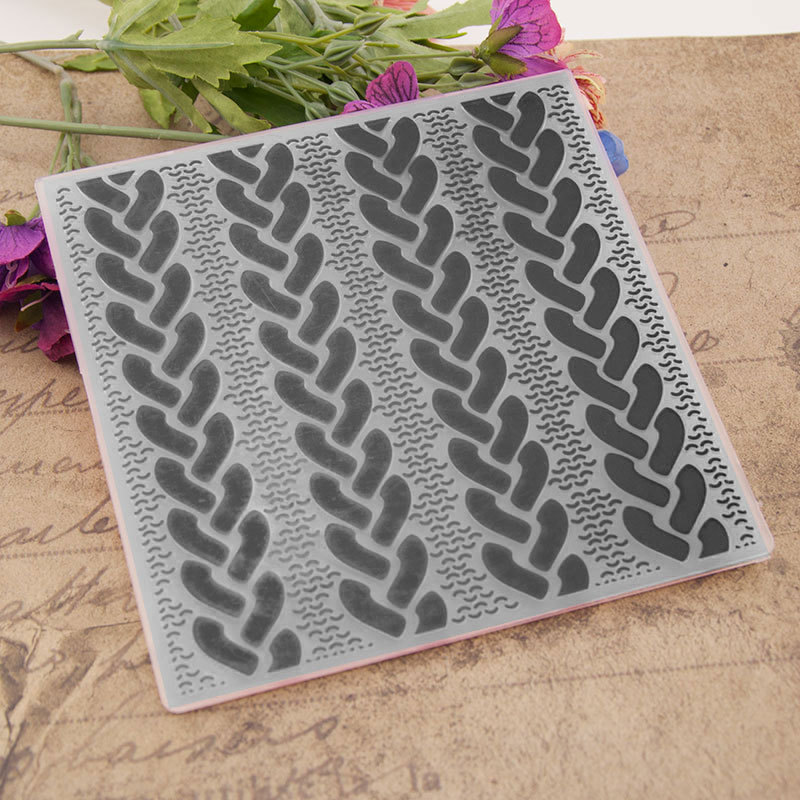 Braid Embossing Folder