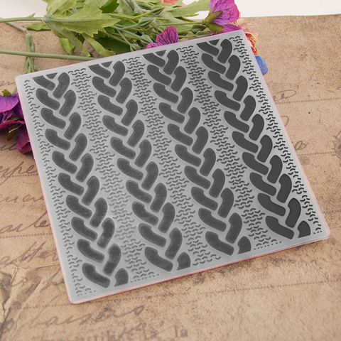 Braid Embossing Folder