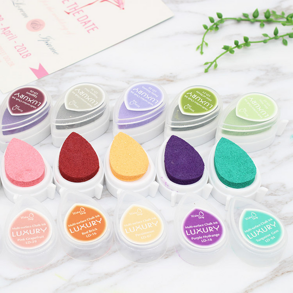 4PCS DIY Drop Inkpad