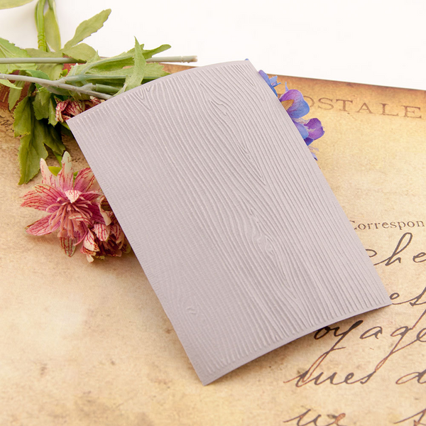 Wood Grain Embossing Folder