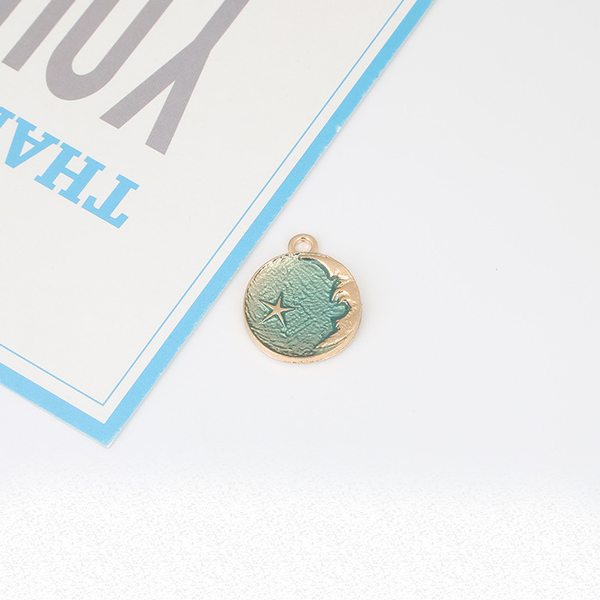 Handmade Starry Sky Oil Pendant