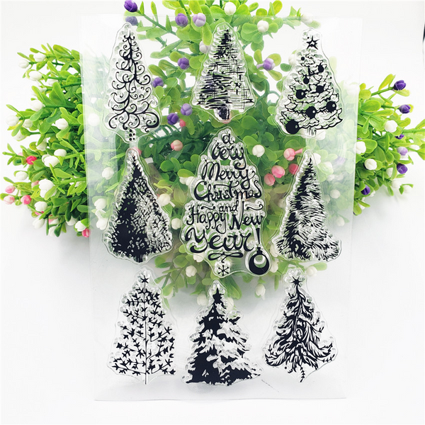 Christmas Tree Stamps