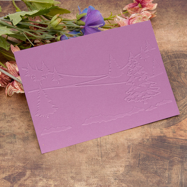 Snowy Land EMBOSSING FOLDER