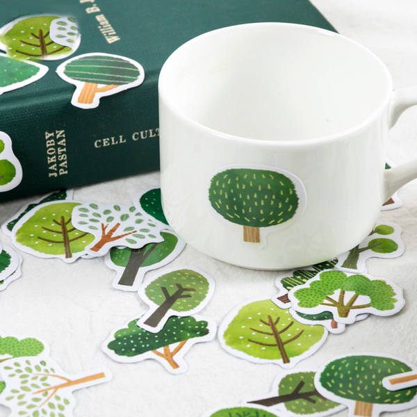 45PCS Cute Forest Tale Decorative Stickers