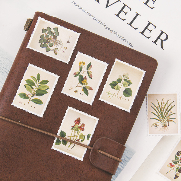 45PCS Plant System Decorative Stickers